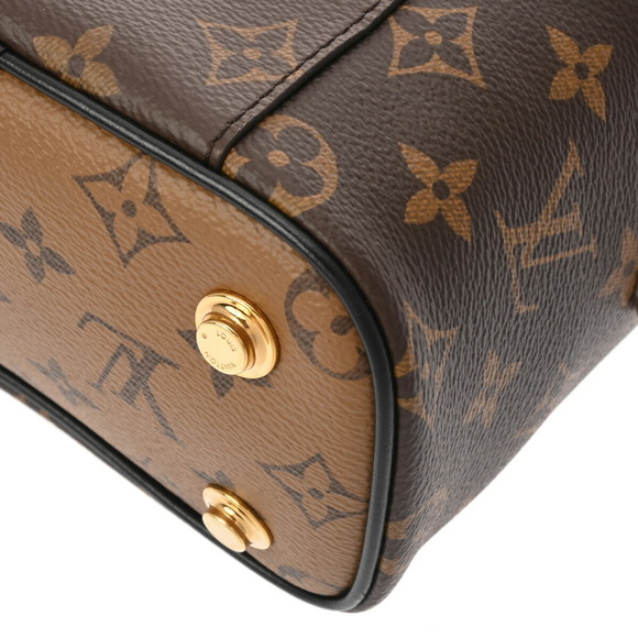 Louis Vuitton Reverse Vanity NV PM Chain Shoulder Brown Handbag Bag Back - Picture 9 of 15